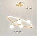 LUSTRE BOULES MODERNE 2