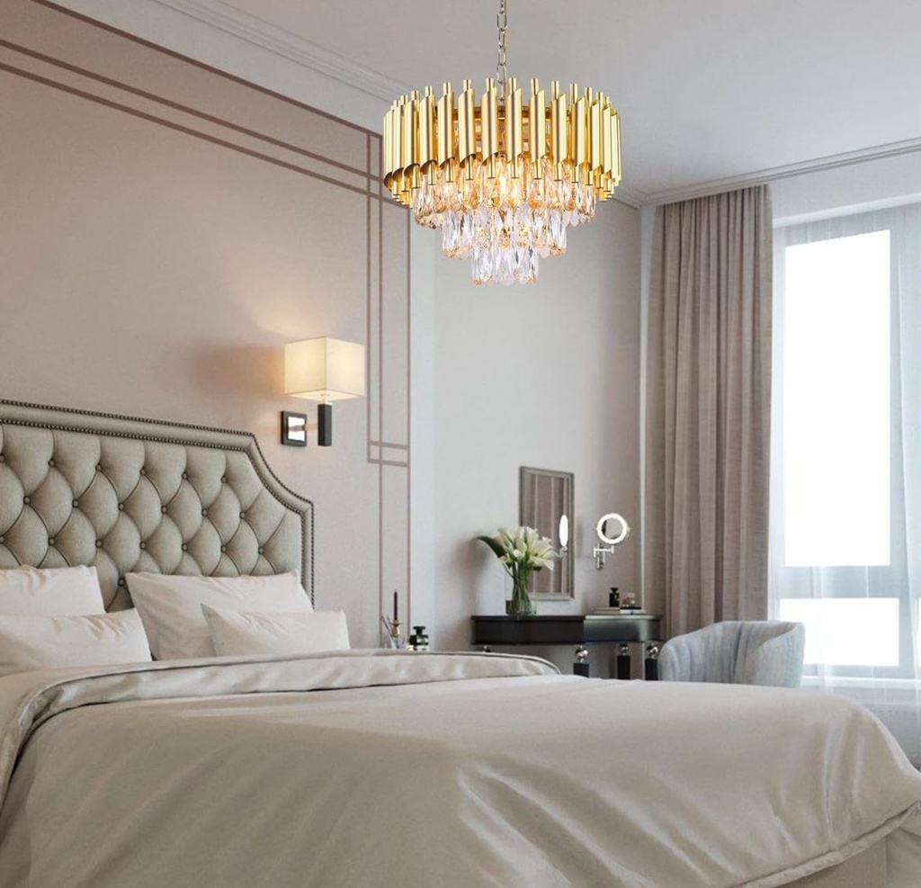 LUSTRE TRADI BATTON DORÉ 4