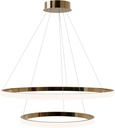 LUSTRE DOUBLE DORÉ
