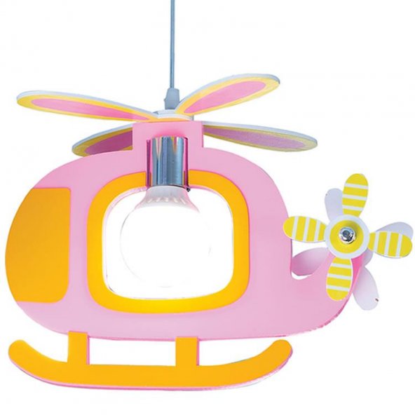 SUSPENSION ENFANT HELEC ROSE